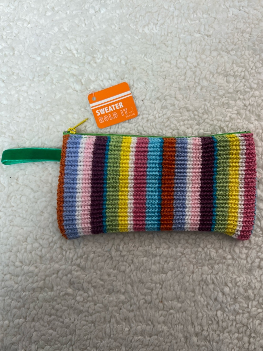 OOLY IA "Hold It" Knit, Zip Writing Instruments, Smalls, Cosmetic Storage Pouch